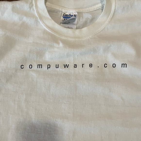 Vintage 90s Compuware E-Commerce Internet T-shirt - Picture 3 of 5